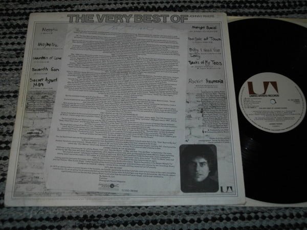 Johnny Rivers The Very Best Of Johnny Rivers-LP, Vinilos, Historia Nuestra