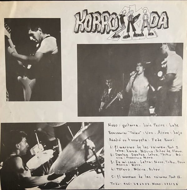 Various Skalherria Punk LP, Vinilos, Historia Nuestra