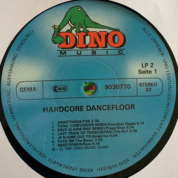 Various, Hardcore Dancefloor-LP, Vinilos, Historia Nuestra