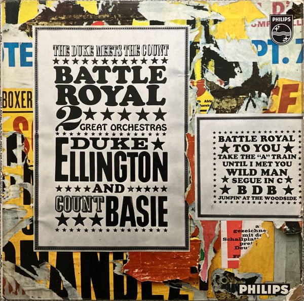 Duke Ellington And Count Basie Battle Royal, The Duke Meets The Count Vinyl, LP, Mono, Vinilos, Historia Nuestra