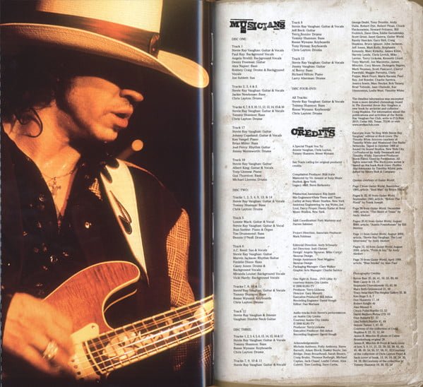 Stevie Ray Vaughan And Double Trouble* S.R.V.-3xCD, CDs, Historia Nuestra