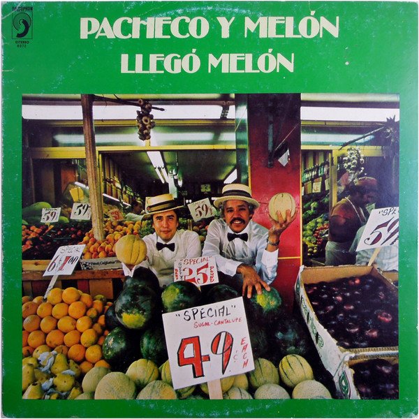 Pacheco y Melón Llegó Melón-LP, Vinilos, Historia Nuestra
