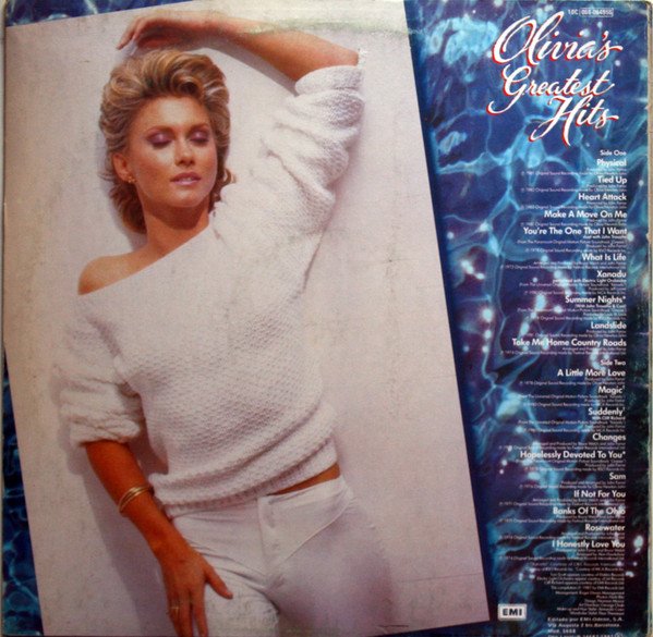 Olivia Newton-John Olivia's Greatest Hits-LP, Vinilos, Historia Nuestra