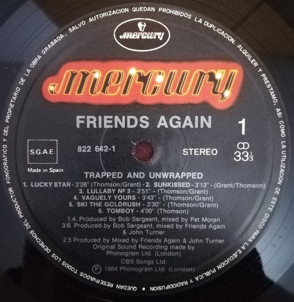 Friends Again Trapped And Unwrapped-LP, Vinilos, Historia Nuestra