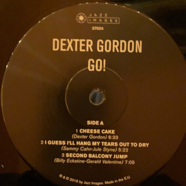 Dexter Gordon Go!-LP, Vinilos, Historia Nuestra