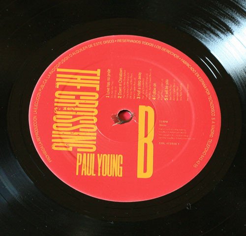 Paul Young The Crossing-LP, Vinilos, Historia Nuestra