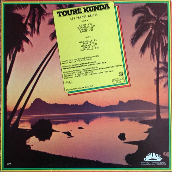 Touré Kunda É'mma Africa-LP, Vinilos, Historia Nuestra