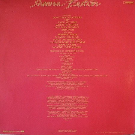 Sheena Easton Take My Time-LP, Vinilos, Historia Nuestra