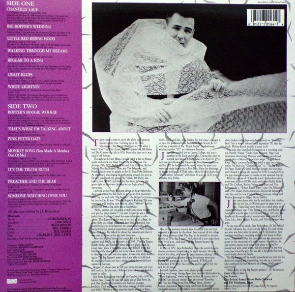 The Big Bopper* Hellooo Baby! The Best Of The Big Bopper 1954 - 1959 LP, Vinilos, Historia Nuestra