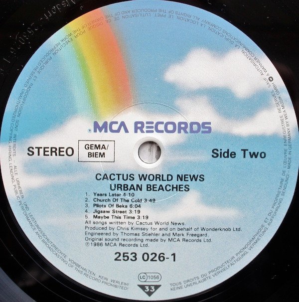 Cactus World News Urban Beaches LP, Vinilos, Historia Nuestra