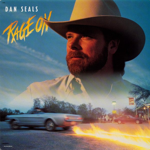 Dan Seals Rage On LP, Vinilos, Historia Nuestra