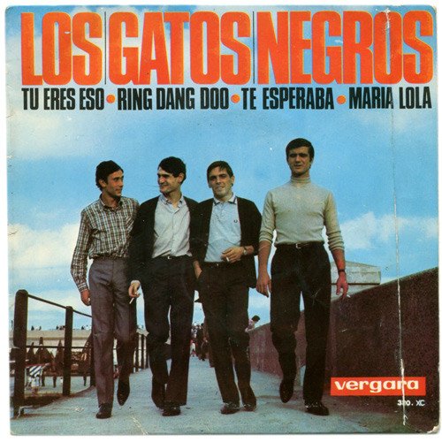 Los Gatos Negros Tu Eres Eso / Ring Dang Doo / Te Esperaba / Maria Lola-, Vinilos, Historia Nuestra