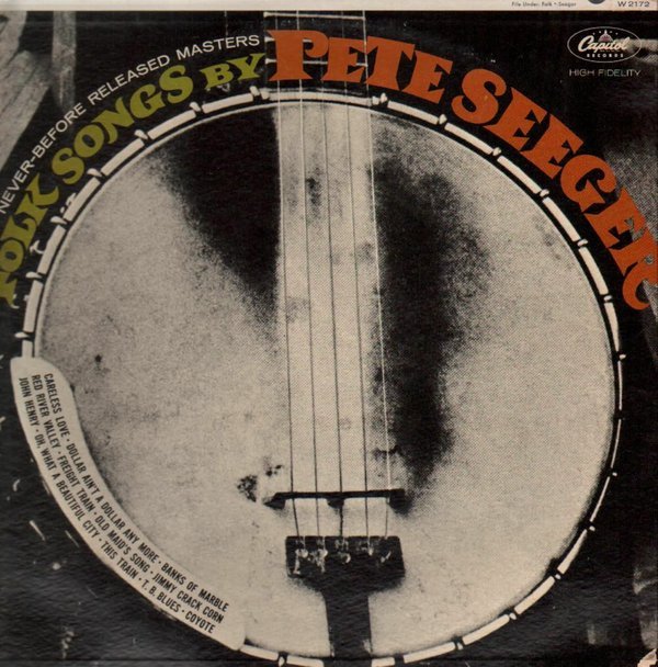 Pete Seeger Folk Songs By Pete Seeger LP, Vinilos, Historia Nuestra