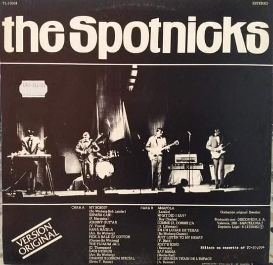 The Spotnicks My Bonny LP, Vinilos, Historia Nuestra