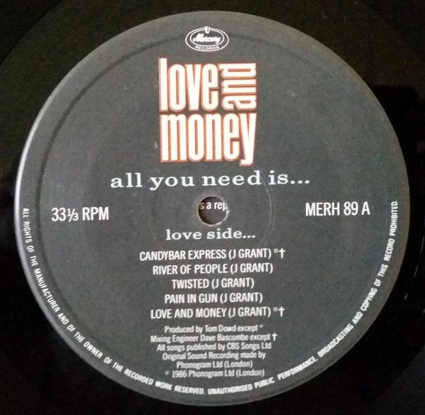 Love And Money All You Need Is...-7, Vinilos, Historia Nuestra