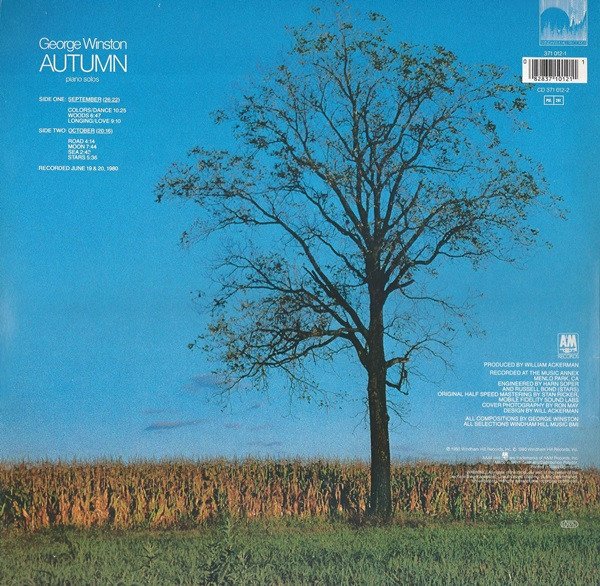 George Winston Autumn-LP, Vinilos, Historia Nuestra