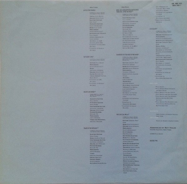 Paul Simon Negotiations And Love Songs (1971-1986)-2xLP, Vinilos, Historia Nuestra