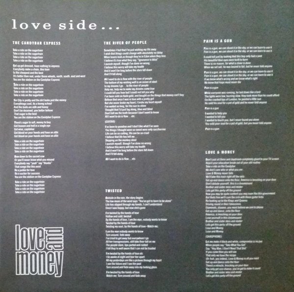 Love And Money All You Need Is...-7, Vinilos, Historia Nuestra