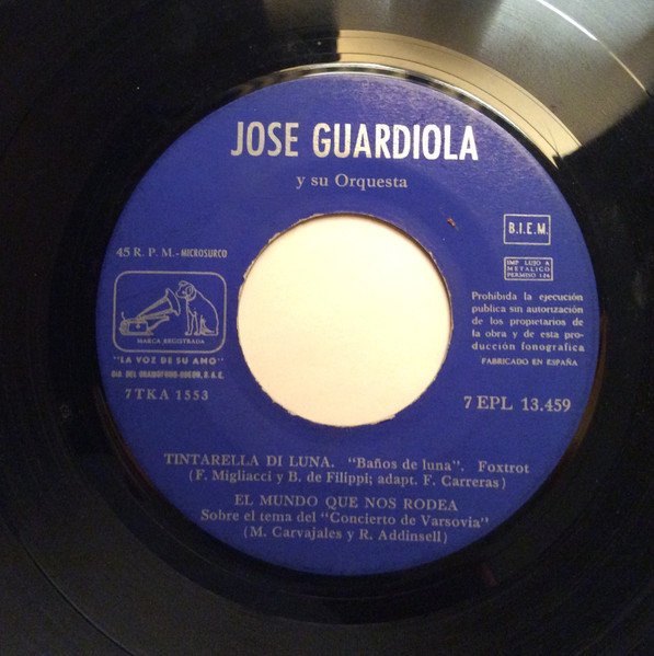 José Guardiola Y Su Orquesta* Mustapha-, Vinilos, Historia Nuestra