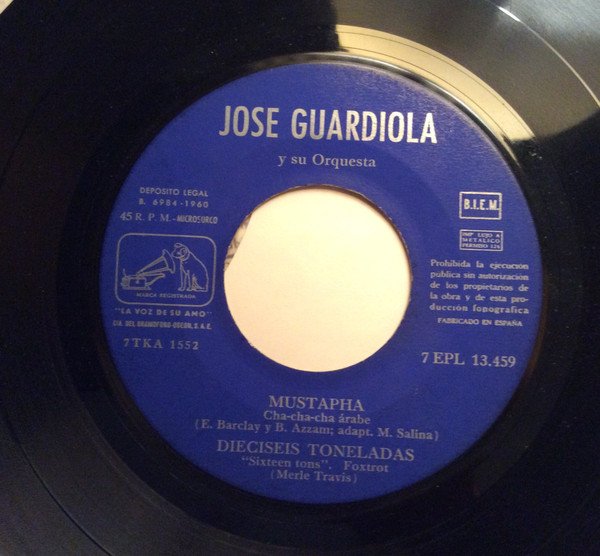 José Guardiola Y Su Orquesta* Mustapha-, Vinilos, Historia Nuestra