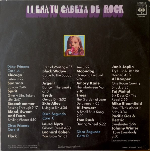 Various Llena Tu Cabeza De Rock-2xLP, Vinilos, Historia Nuestra