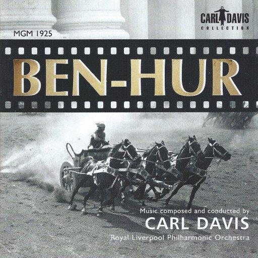 Carl Davis, Royal Liverpool Philharmonic Orchestra Ben-Hur (1925)-7, CDs, Historia Nuestra