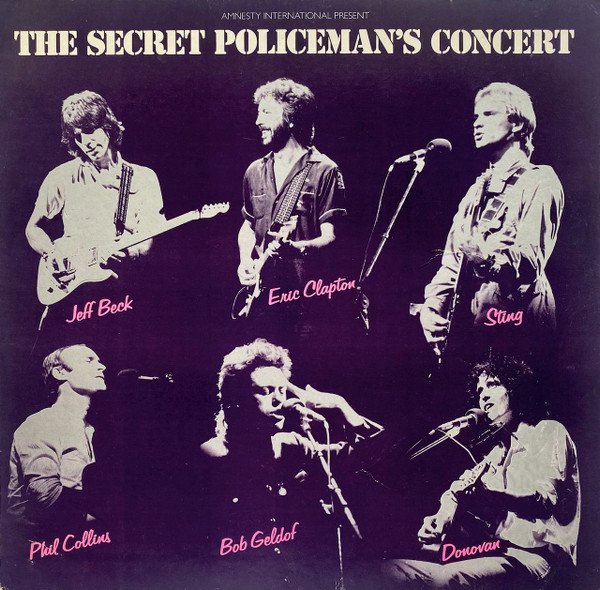 Various The Secret Policeman's Concert-LP, Vinilos, Historia Nuestra