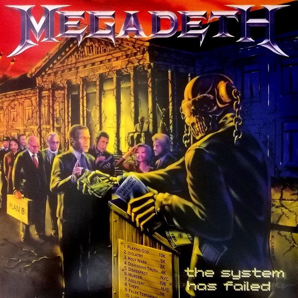 Megadeth The System Has Failed-LP, Vinilos, Historia Nuestra