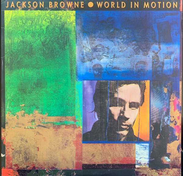 Jackson Browne World In Motion-LP, Vinilos, Historia Nuestra