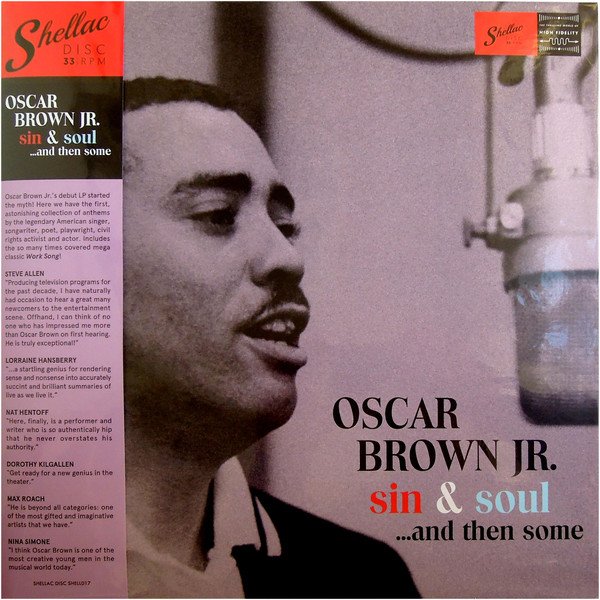 Oscar Brown Jr. Sin & Soul ...And Then Some-LP, Vinilos, Historia Nuestra