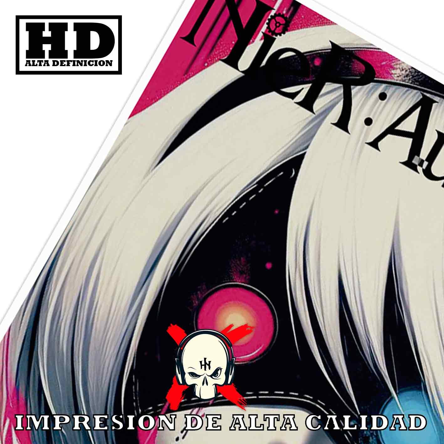 Hanna Poster Castle Rock de Historia Nuestra, 2B NieR Automata 2-El Póster Personalizado, Historia Nuestra