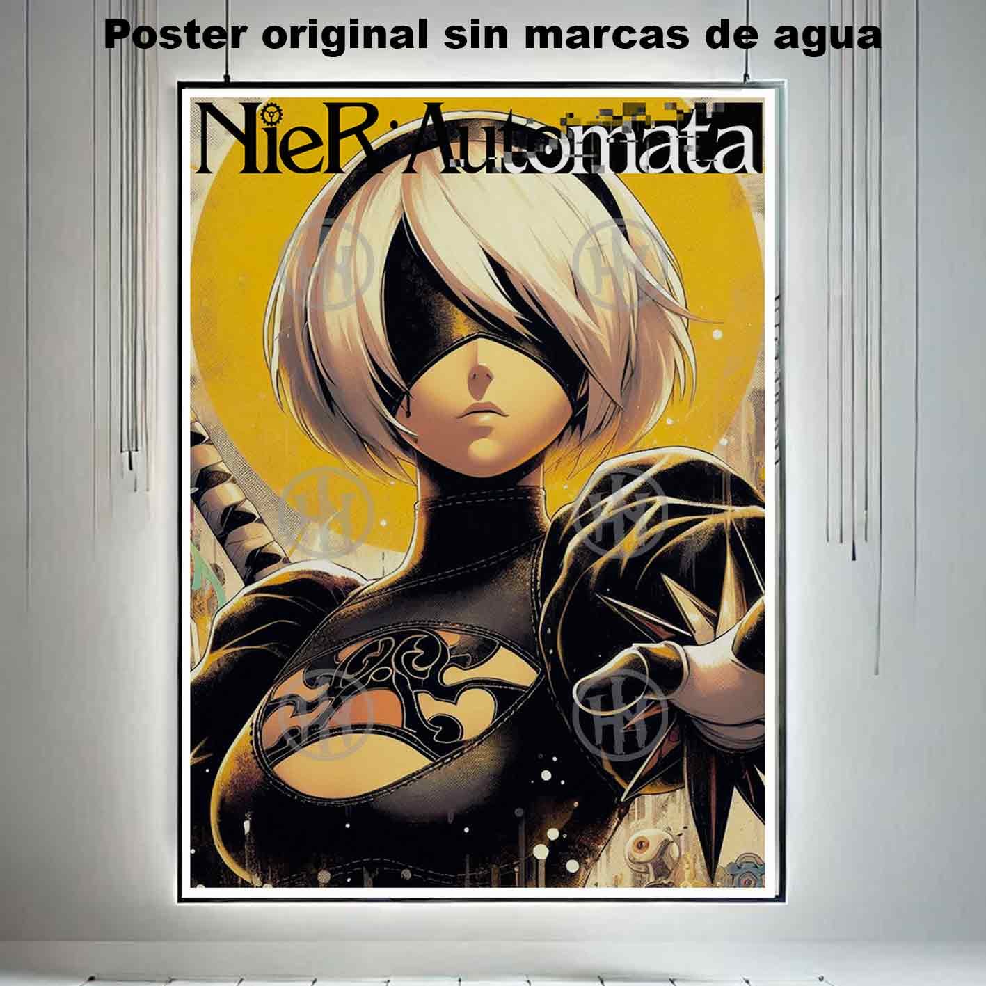 Hanna Poster Castle Rock de Historia Nuestra, 2B NieR Automata-El Póster Personalizado, Historia Nuestra