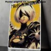 Hanna Poster Castle Rock de Historia Nuestra, 2B NieR Automata-El Póster Personalizado, Historia Nuestra