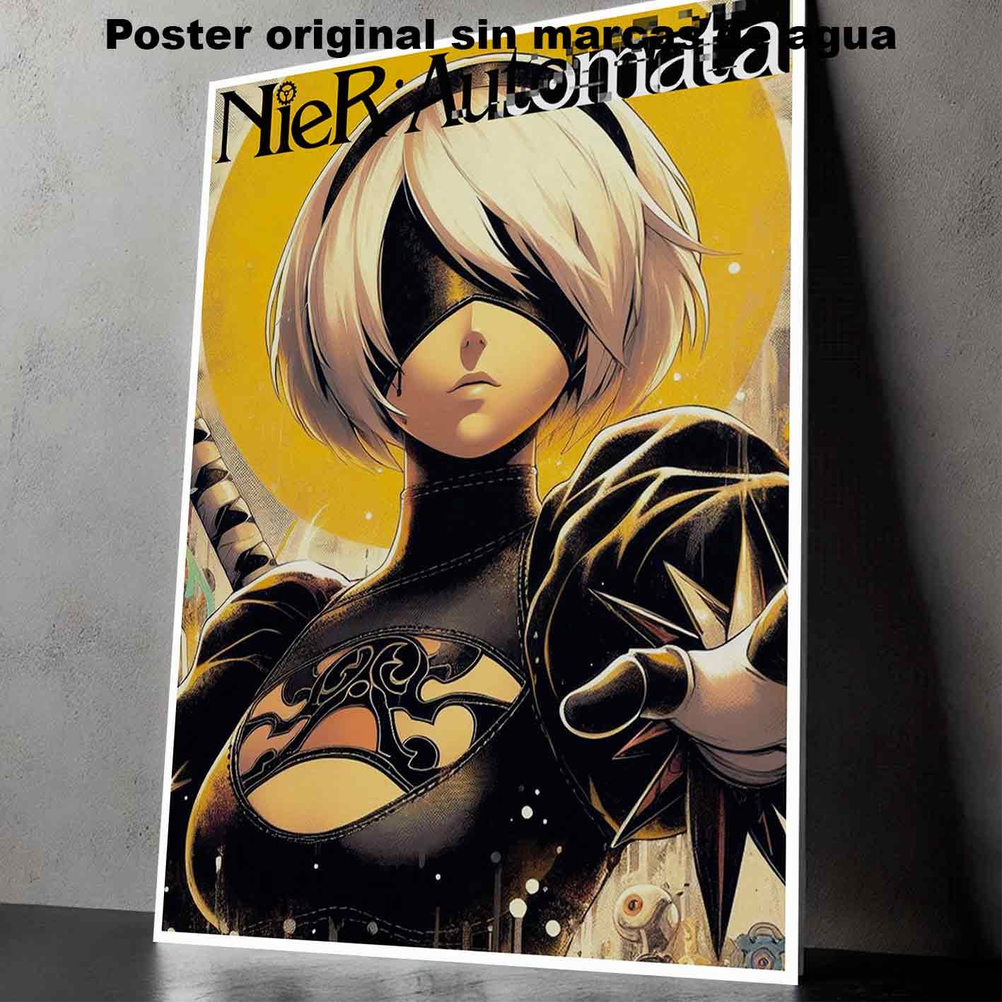 Hanna Poster Castle Rock de Historia Nuestra, 2B NieR Automata-El Póster Personalizado, Historia Nuestra