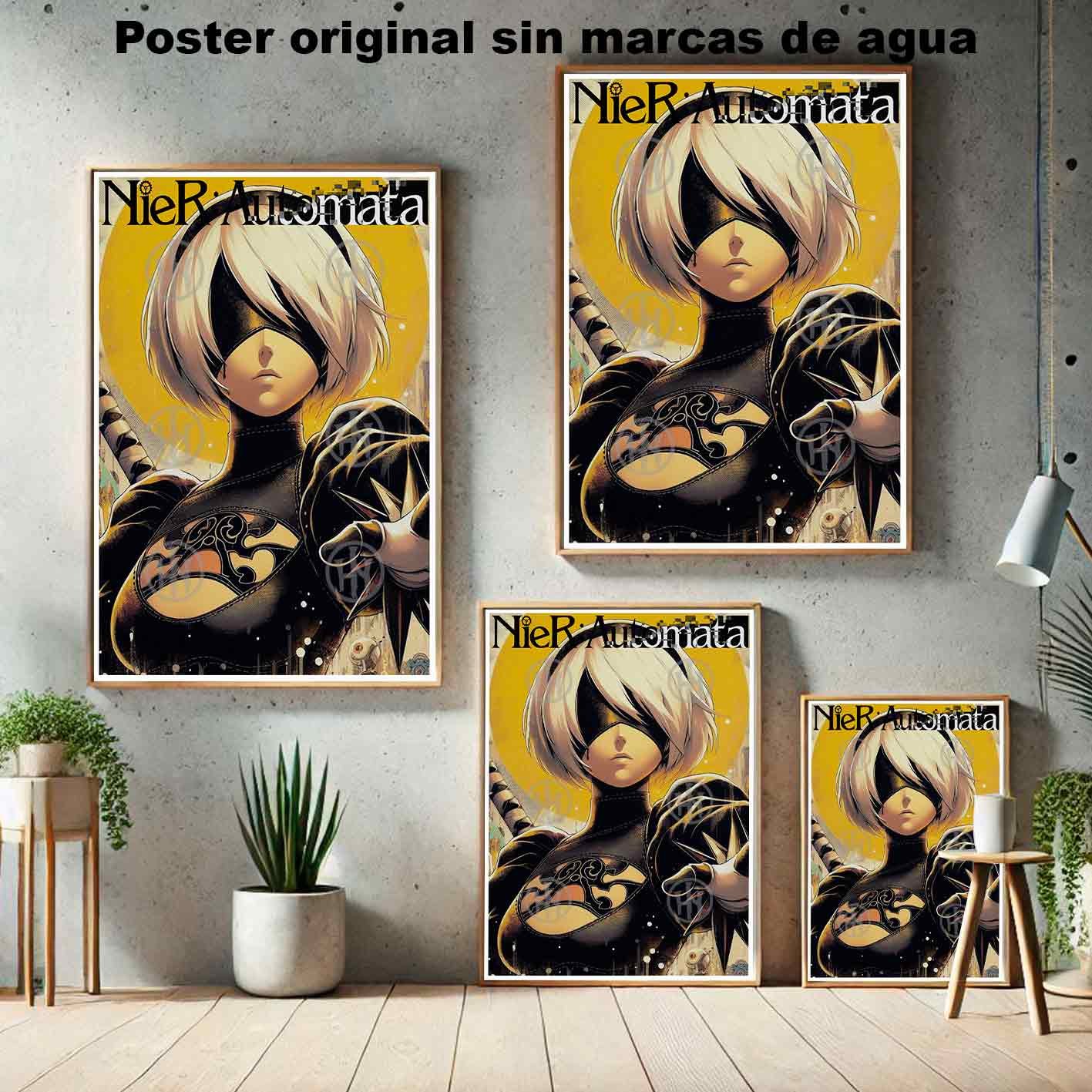 Hanna Poster Castle Rock de Historia Nuestra, 2B NieR Automata-El Póster Personalizado, Historia Nuestra