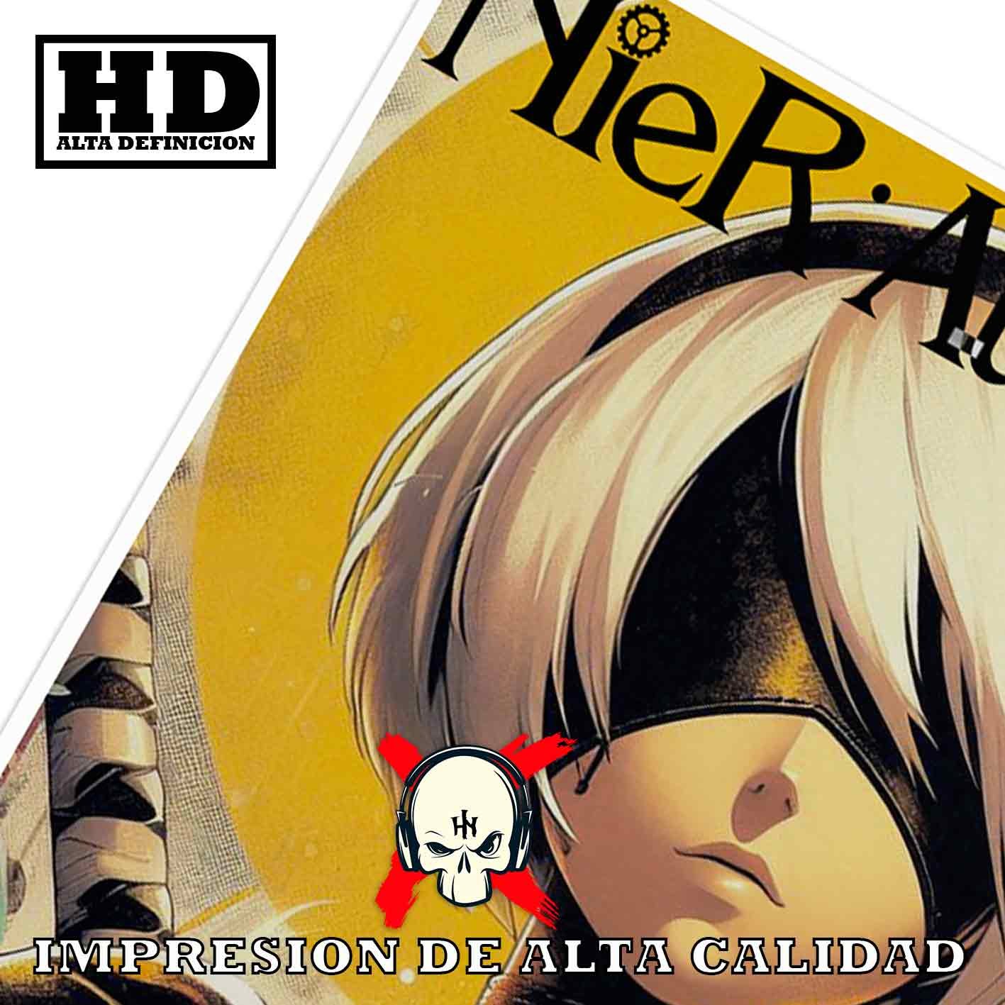 Hanna Poster Castle Rock de Historia Nuestra, 2B NieR Automata-El Póster Personalizado, Historia Nuestra