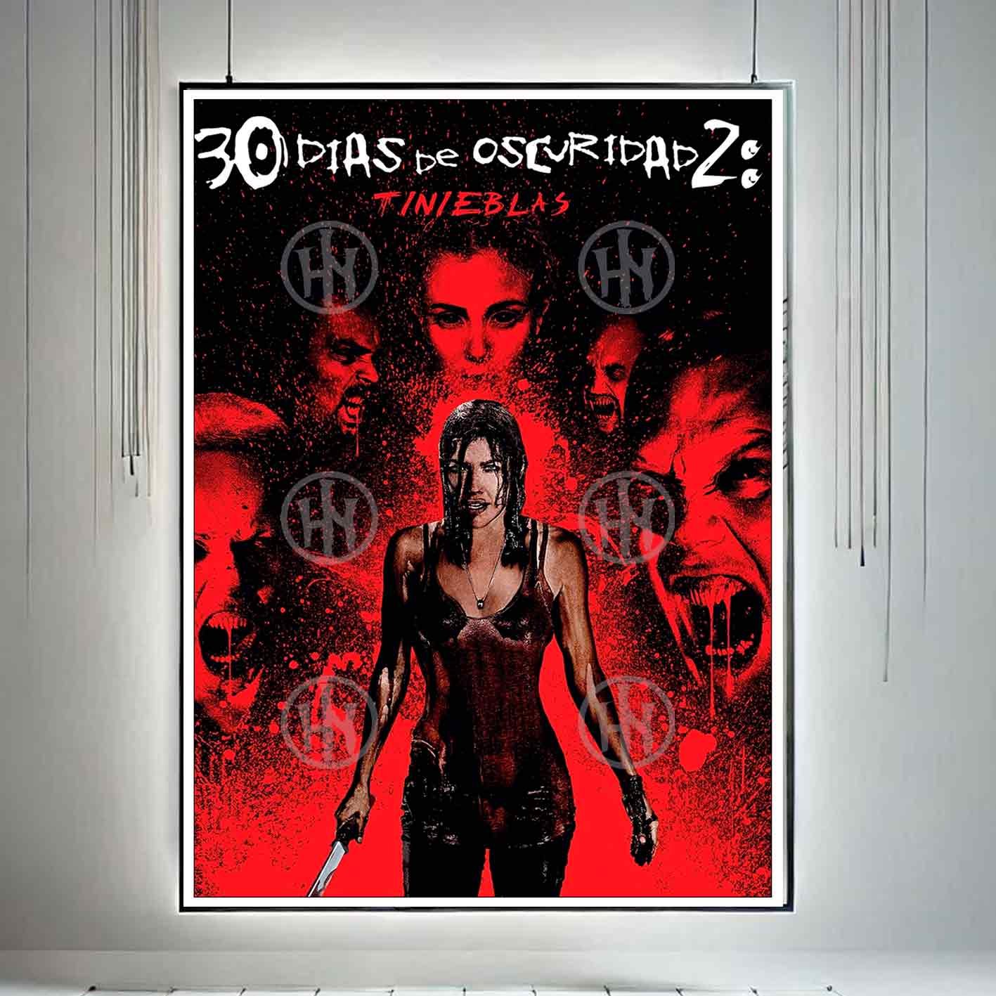 Hanna Poster Castle Rock de Historia Nuestra, 30 dias de oscuridad 2-El Póster Personalizado, Historia Nuestra