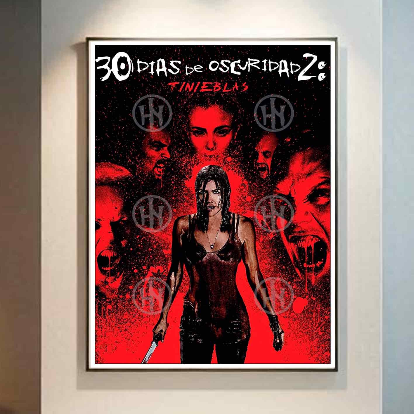 Hanna Poster Castle Rock de Historia Nuestra, 30 dias de oscuridad 2-El Póster Personalizado, Historia Nuestra