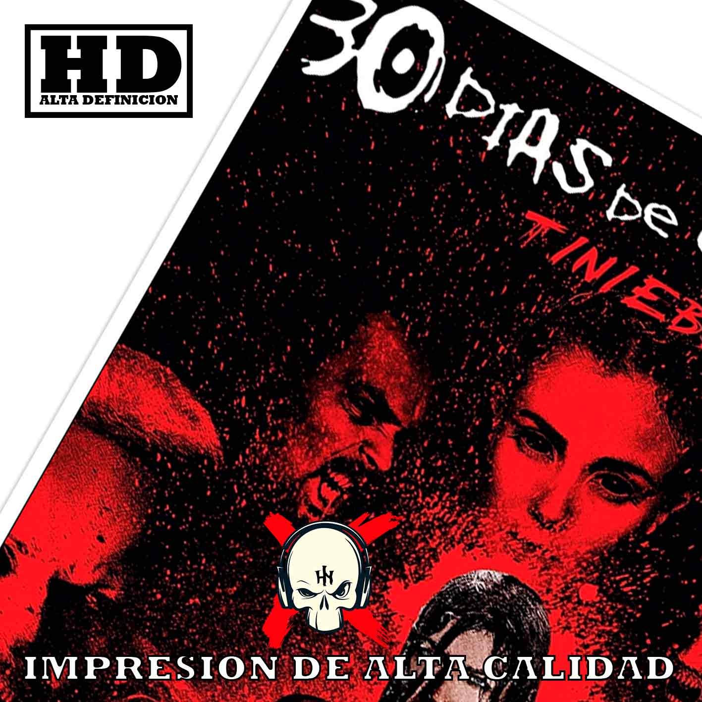 Hanna Poster Castle Rock de Historia Nuestra, 30 dias de oscuridad 2-El Póster Personalizado, Historia Nuestra