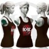 AC DC Musica Negro, AC_DC Camiseta mujer Tanktop, Historia Nuestra