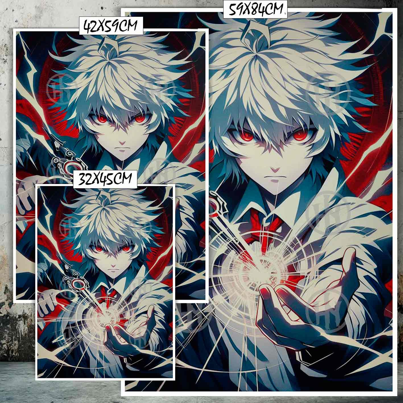 Accelerator A Certain Magical-El Póster Personalizado Para Tu Espacio, Manga, Historia Nuestra Accelerator A Certain Magical Manga Ciencia ficción, Accelerator A Certain Magical-El Póster Personalizado, Historia Nuestra