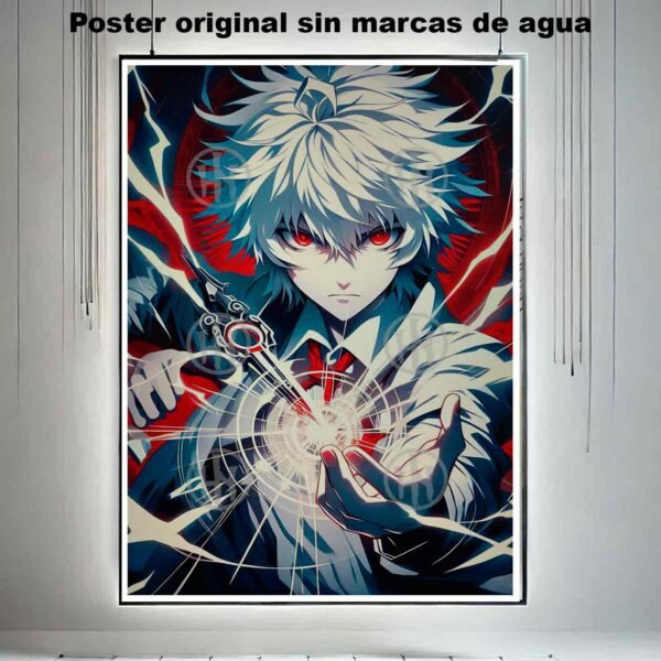 Accelerator A Certain Magical Manga Ciencia ficción, Accelerator A Certain Magical-El Póster Personalizado, Historia Nuestra