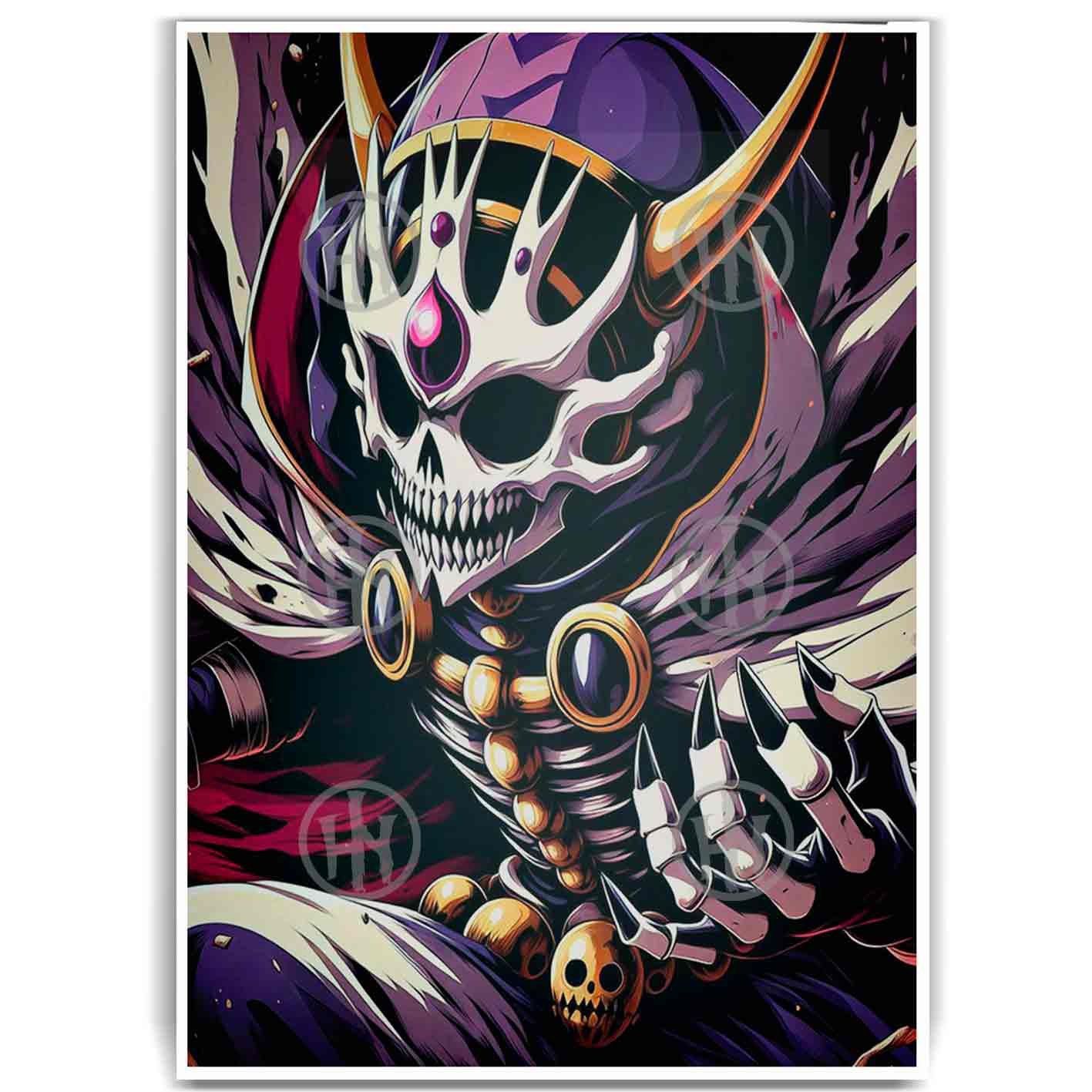 Ainz Ooal Gown Momonga Manga Horror Poster de Histori, , Historia Nuestra