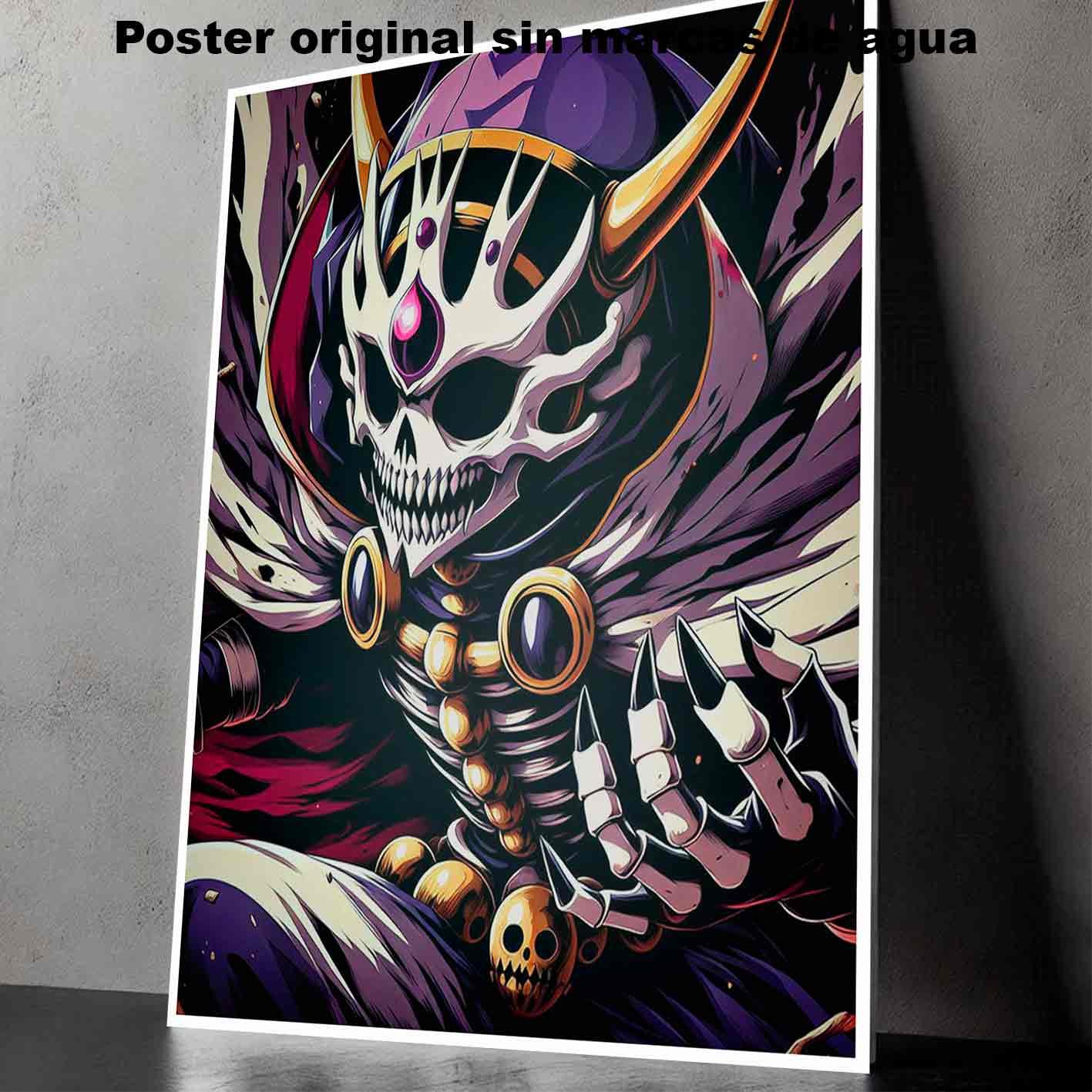 Ainz Ooal Gown Momonga Manga Horror Poster de Histori, Ainz Ooal Gown Momonga-El Póster Personalizado, Historia Nuestra
