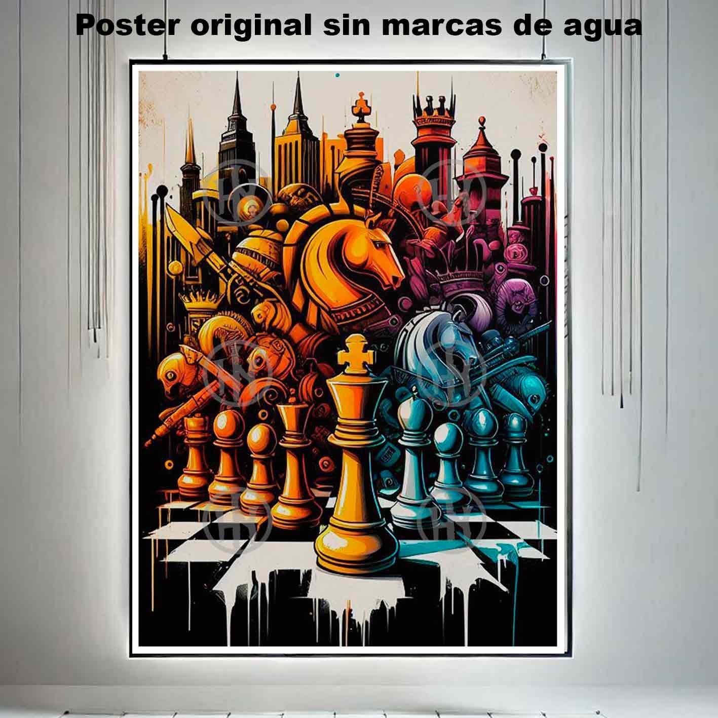 Hanna Poster Castle Rock de Historia Nuestra, Ajedrez 3-El Póster Personalizado, Historia Nuestra