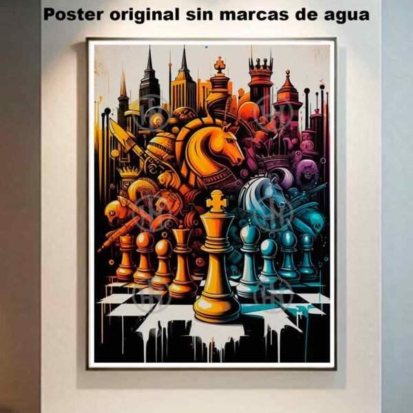 Hanna Poster Castle Rock de Historia Nuestra, Ajedrez 3-El Póster Personalizado, Historia Nuestra