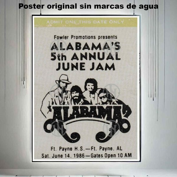 Hanna Poster Castle Rock de Historia Nuestra, Alabama-El Póster Personalizado, Historia Nuestra
