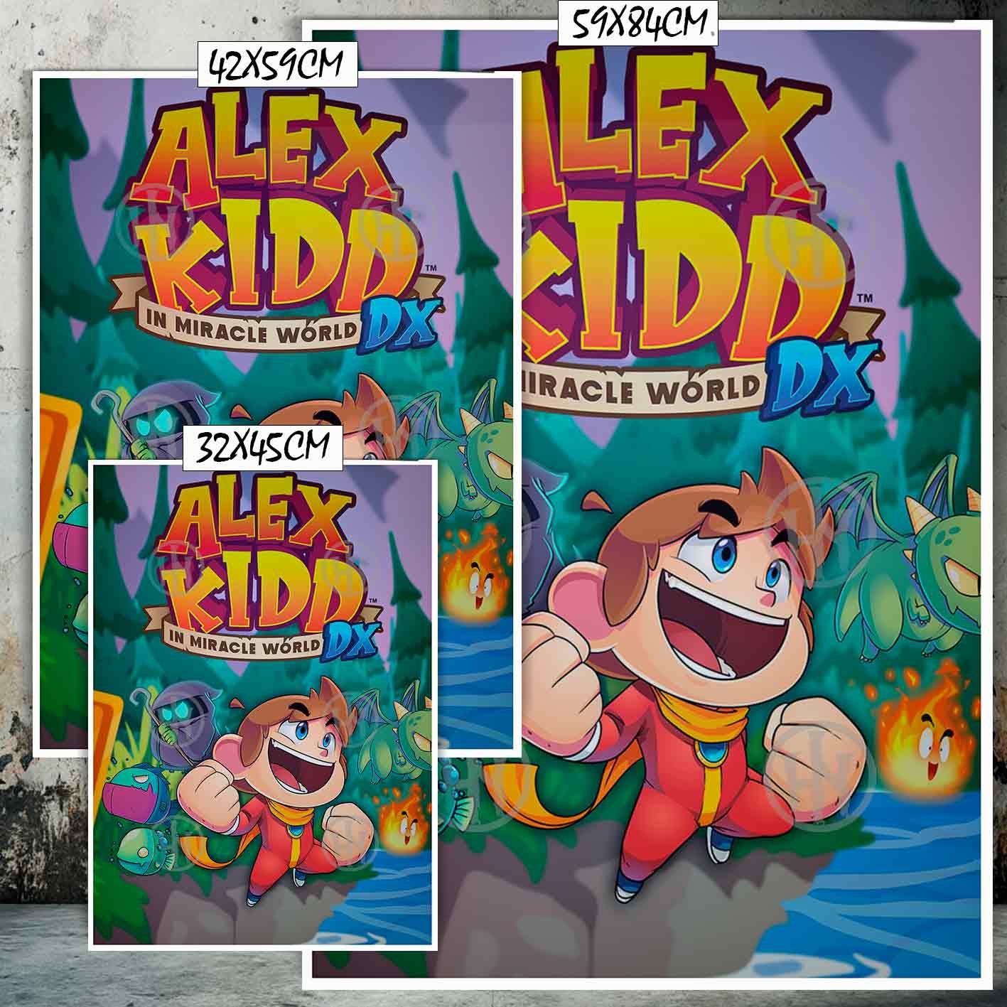 Hanna Poster Castle Rock de Historia Nuestra, Alex Kidd in Miracle World-El Póster Personalizado, Historia Nuestra