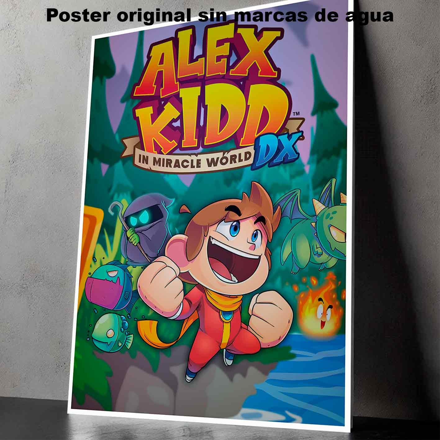 Hanna Poster Castle Rock de Historia Nuestra, Alex Kidd in Miracle World-El Póster Personalizado, Historia Nuestra