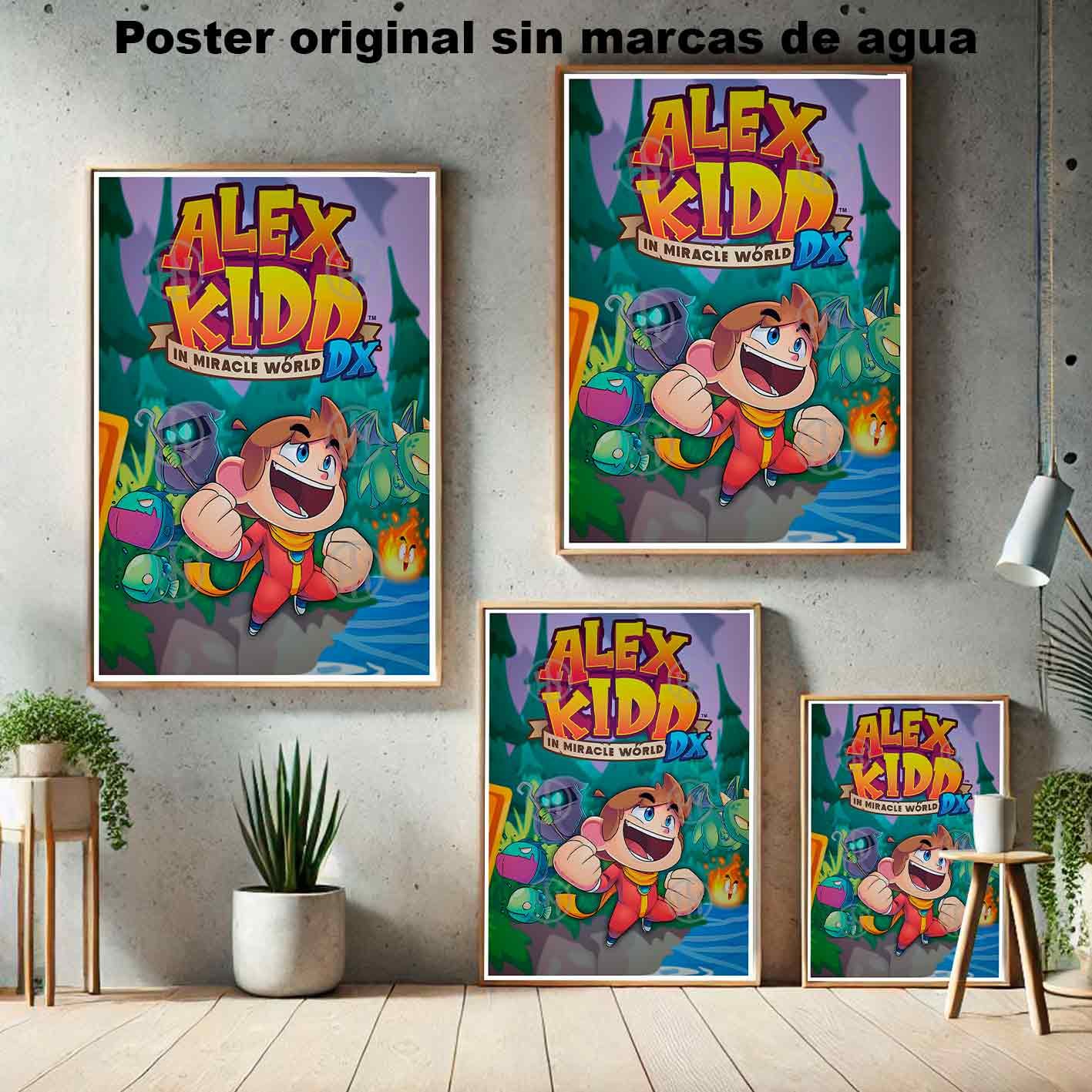 Hanna Poster Castle Rock de Historia Nuestra, Alex Kidd in Miracle World-El Póster Personalizado, Historia Nuestra